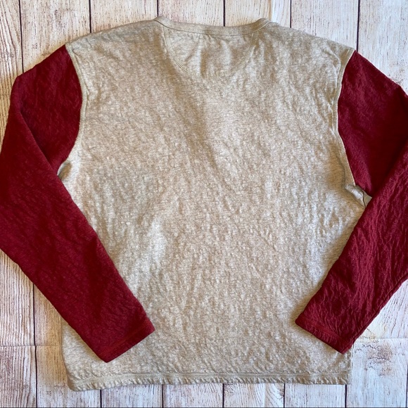 Lucky brand men’s Henley long sleeve shirt large - Picture 7 of 9